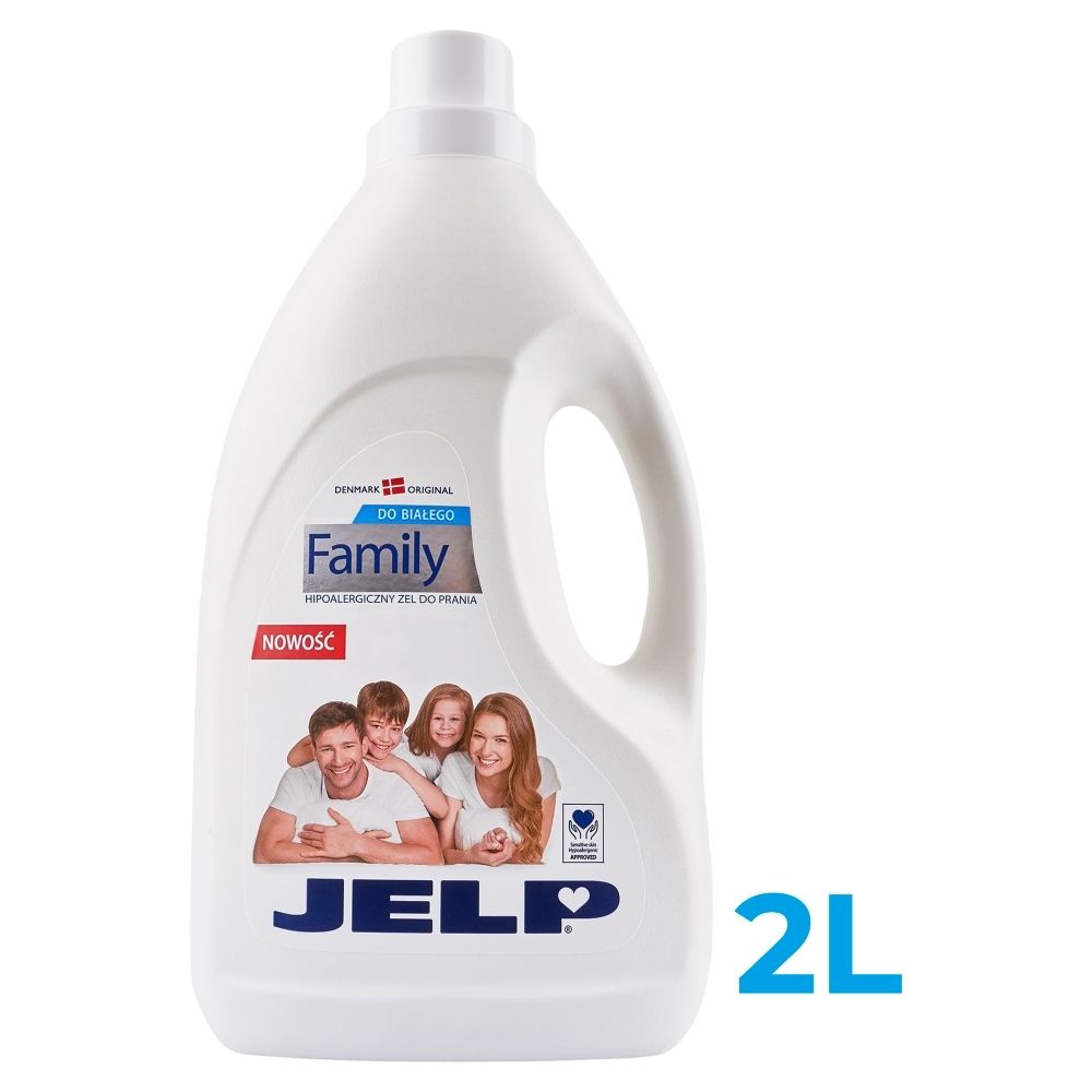 JELP Family Hipoalergiczny żel do prania do białego 2 l (25 prań)