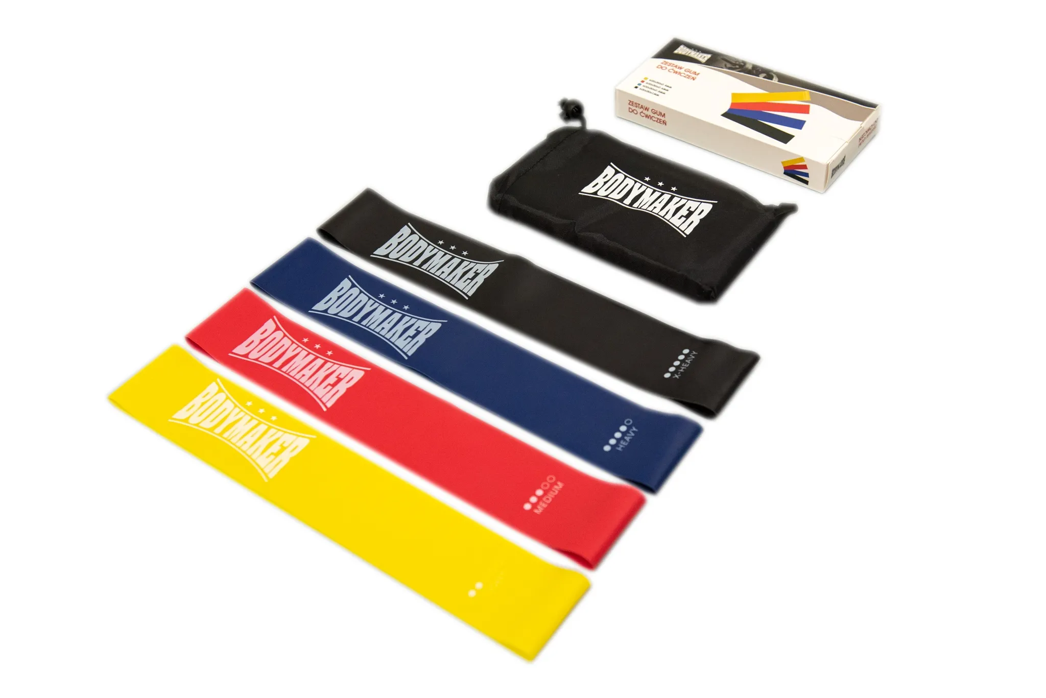 JMS Sports Zestaw 4 gum do ćwiczeń