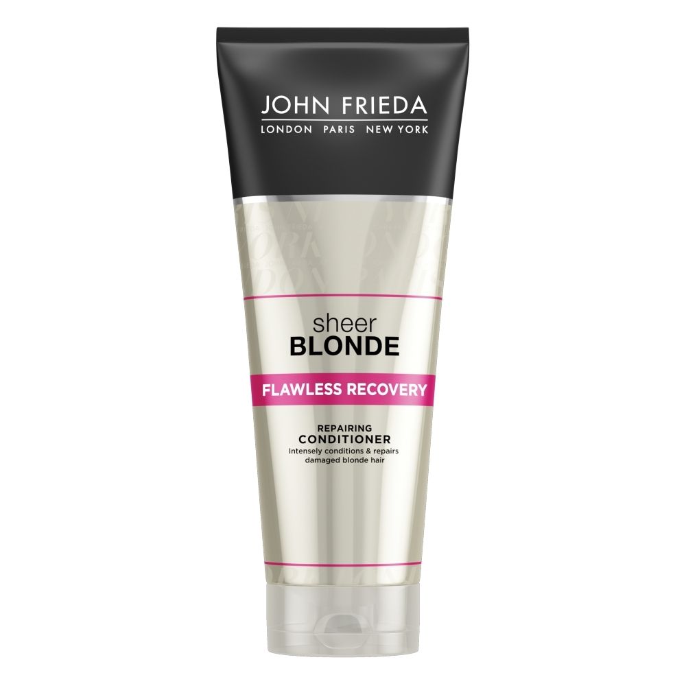 John Frieda Sheer Blonde Flawless Recovery Odżywka Dobudowująca Do Jasnych Włosów Blond 250 Ml 