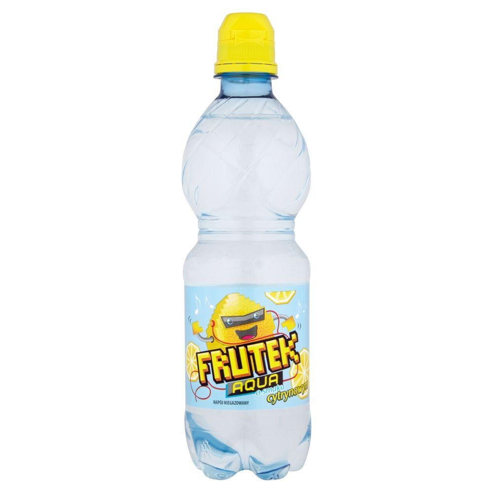 Jurajska Frutek Aqua o smaku cytrynowym Napój niegazowany 500 ml