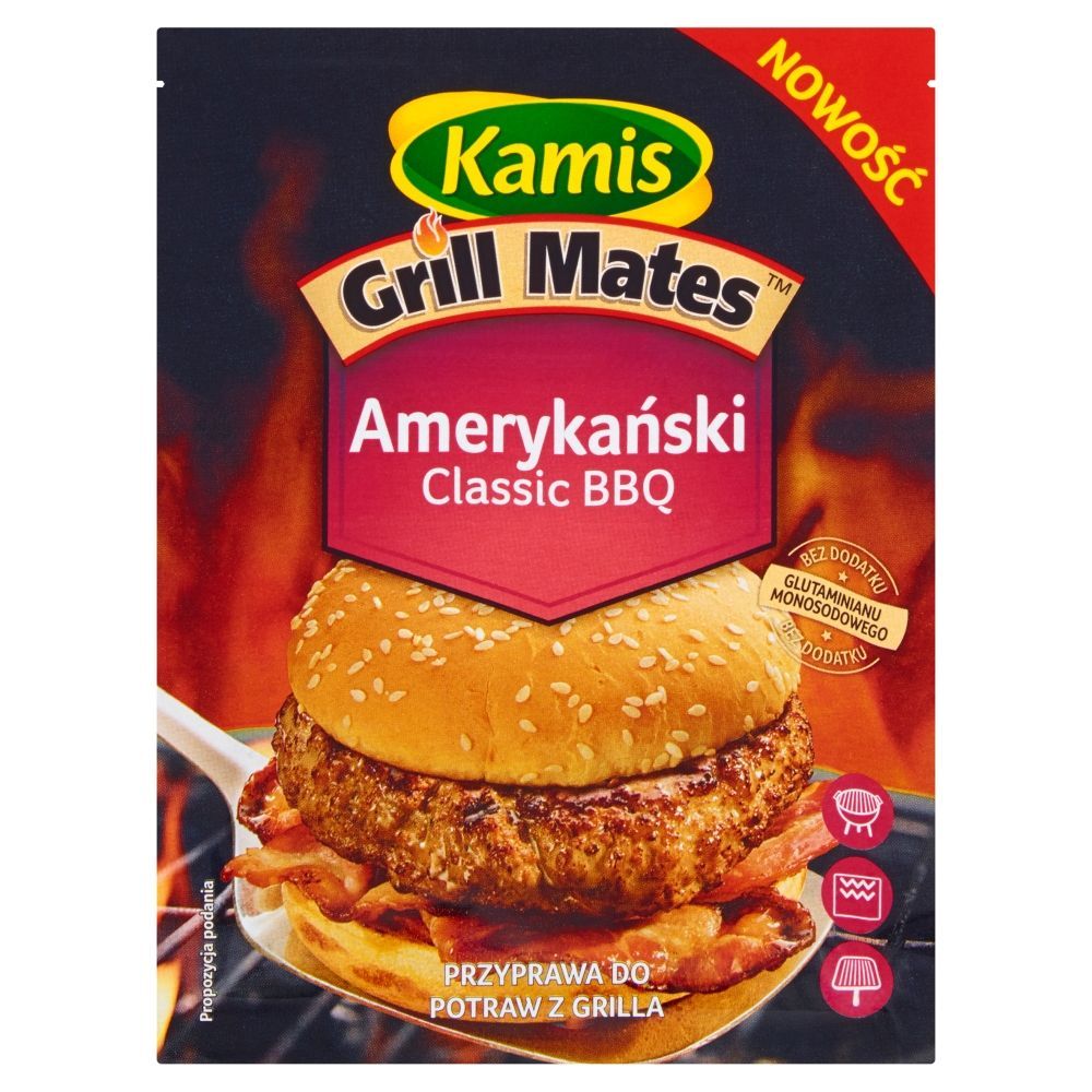 Kamis Grill Mates Amerykański Classic BBQ Przyprawa do potraw z grilla 20 g