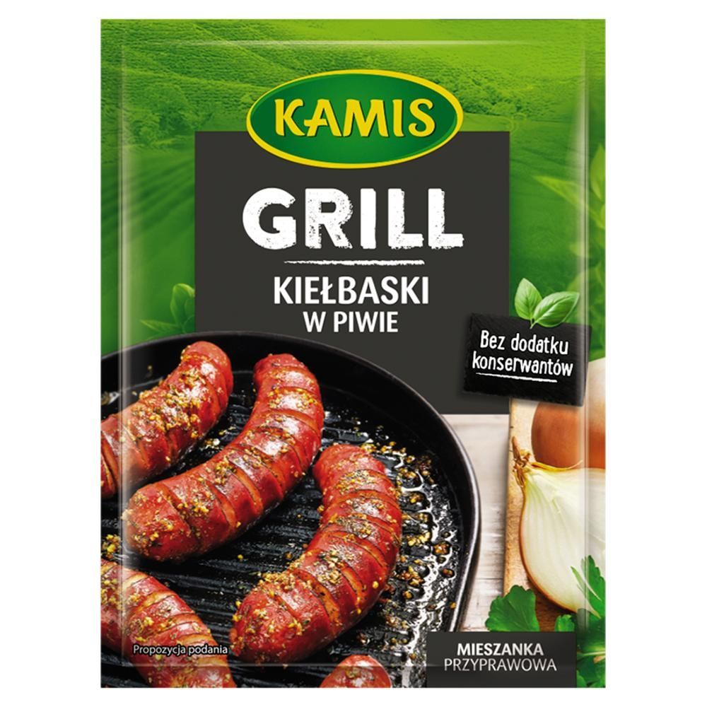 Kamis Grill Mieszanka przyprawowa kiełbaski w piwie 20 g