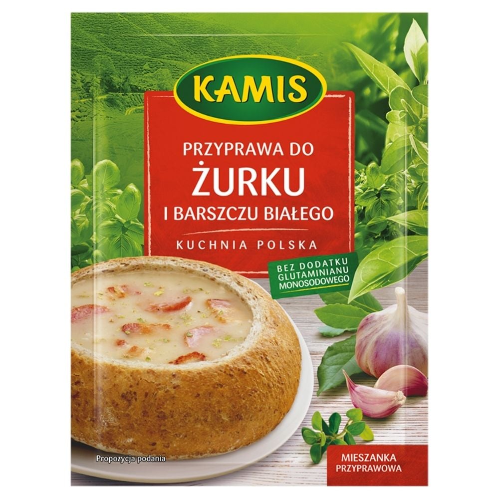 Kamis Kuchnia polska Przyprawa do żurku i barszczu białego Mieszanka przyprawowa 25 g