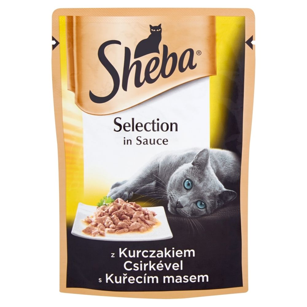 Sheba z kurczakiem Karma pełnoporcjowa 85 g