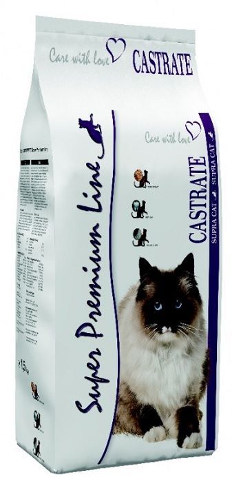 Karma SUPRA CAT Castrate 1.5 kg z rybą i drobiem