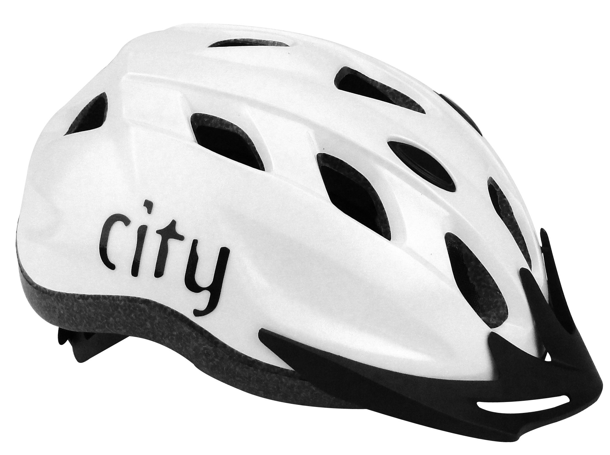 Kask INTERTEC City L/XL Biały 62198