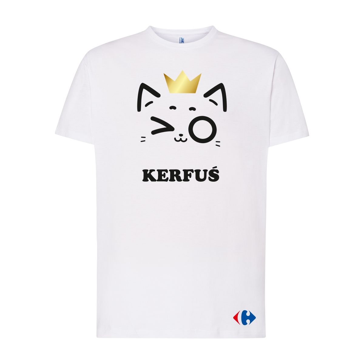 KERFUŚ w koronie T-shirt jednostronny biały S
