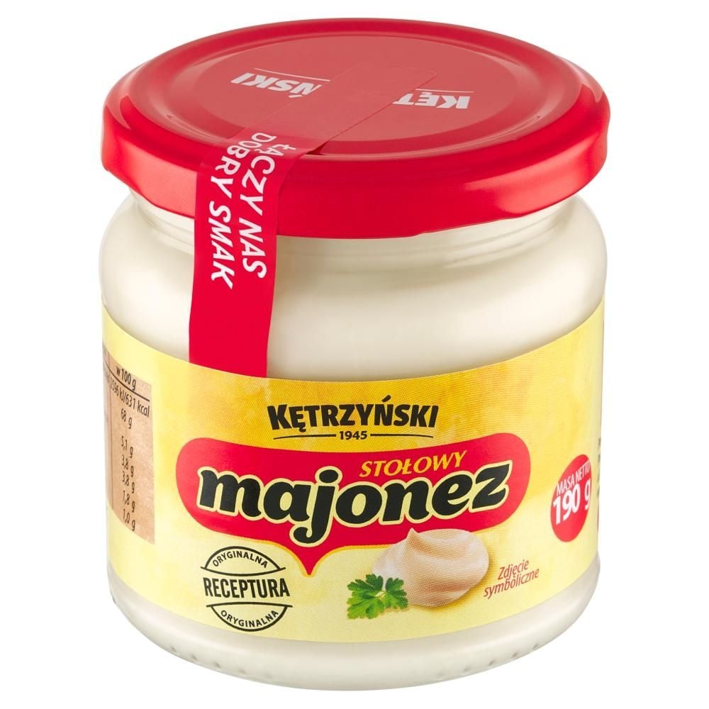Kętrzyński Majonez stołowy 190 g