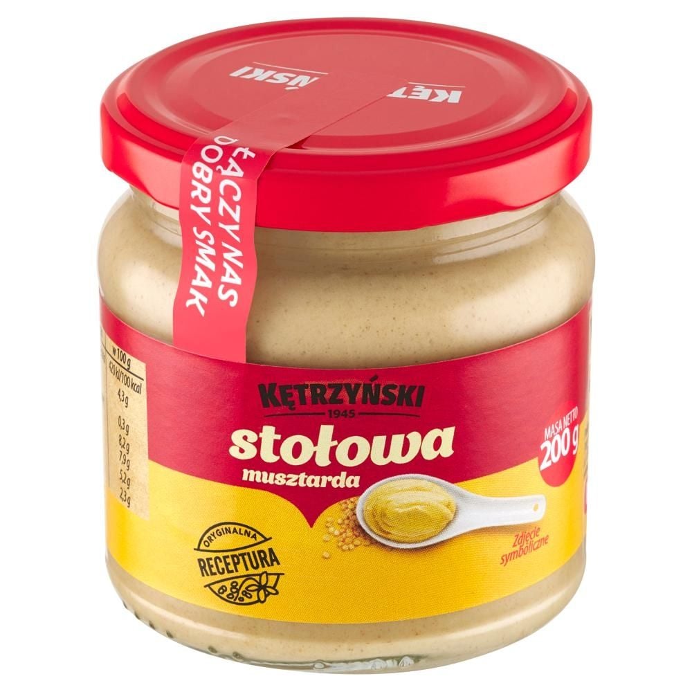 Kętrzyński Musztarda stołowa 200 g