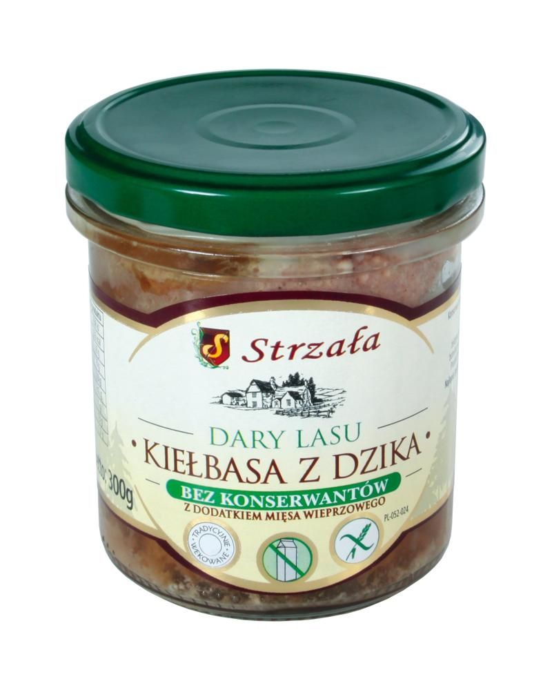 KIEŁBASA Z DZIKA BEZ KONSERWA 300 g