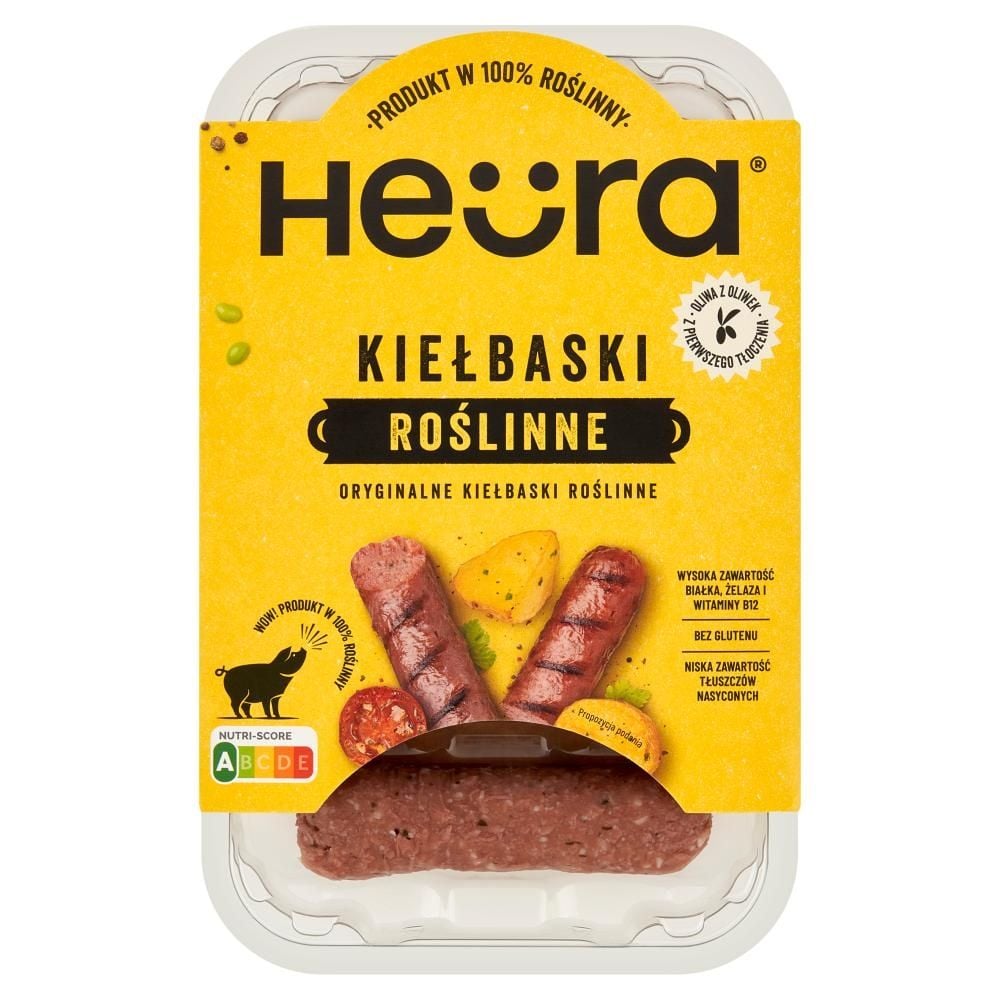 KIEŁBASKI WEGAŃSKIE HUERA 216gVEG