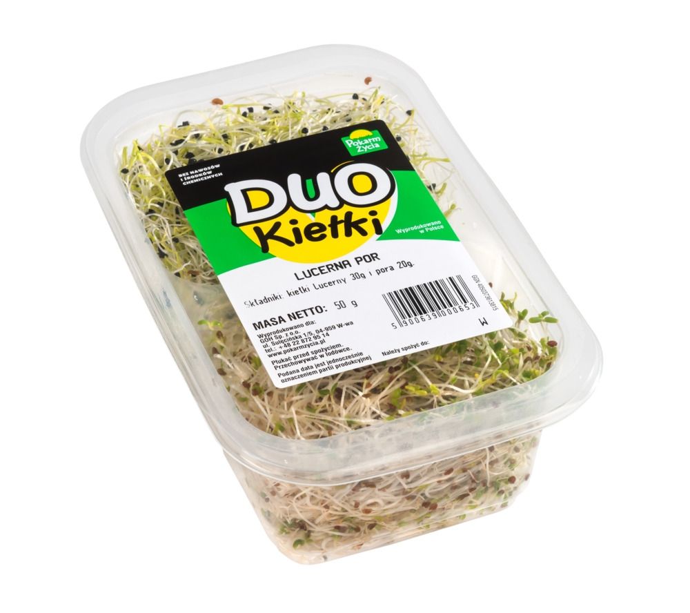 GOH Kiełki DUO -  lucerna i por 50 g