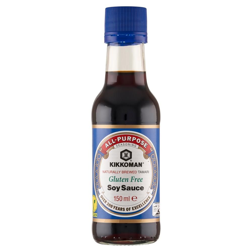 Kikkoman Naturalnie warzony bezglutenowy sos sojowy Tamari 150 ml