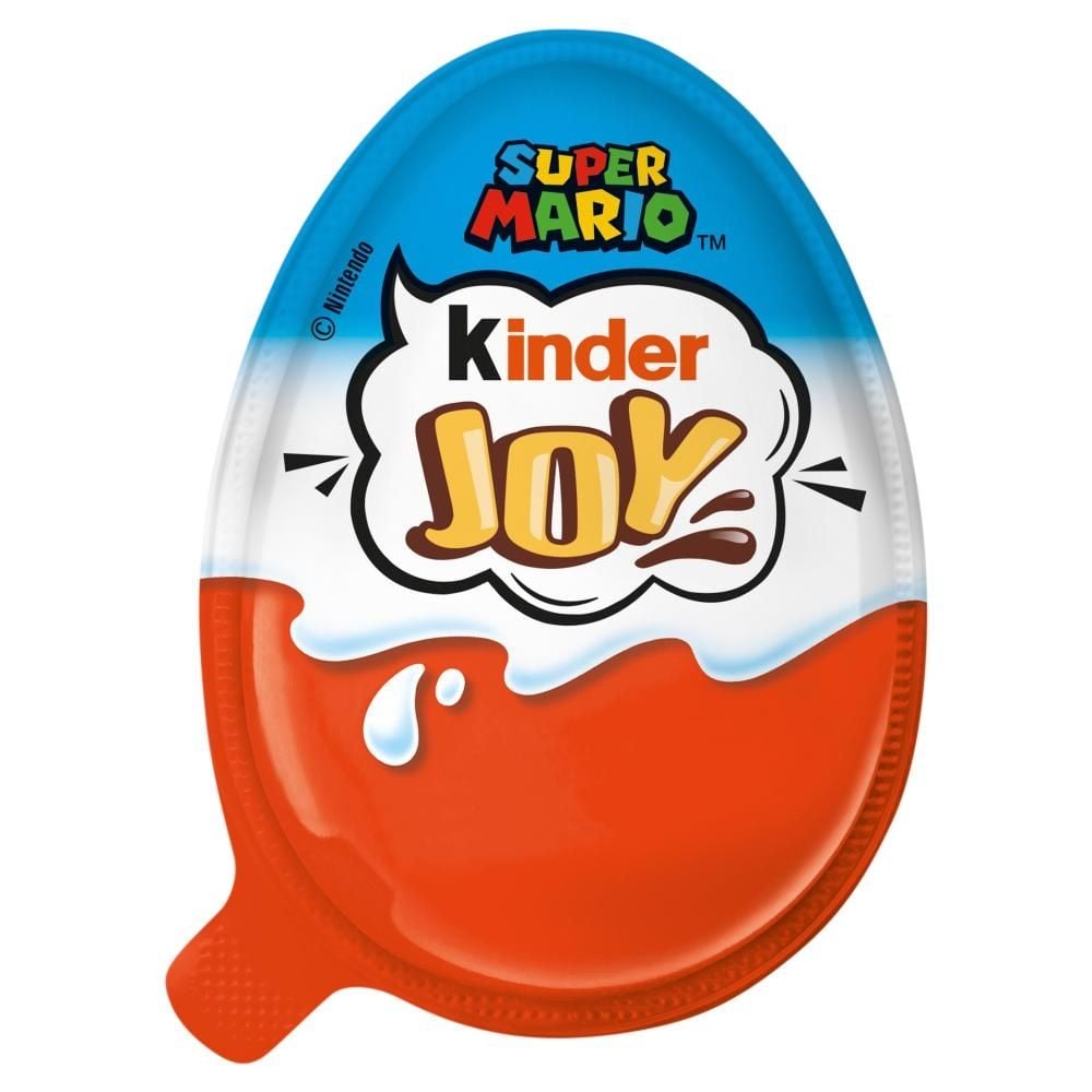 Kinder Joy Chrupiące wafelki posypane kakao w kremie z niespodzianką 3 x 20 g
