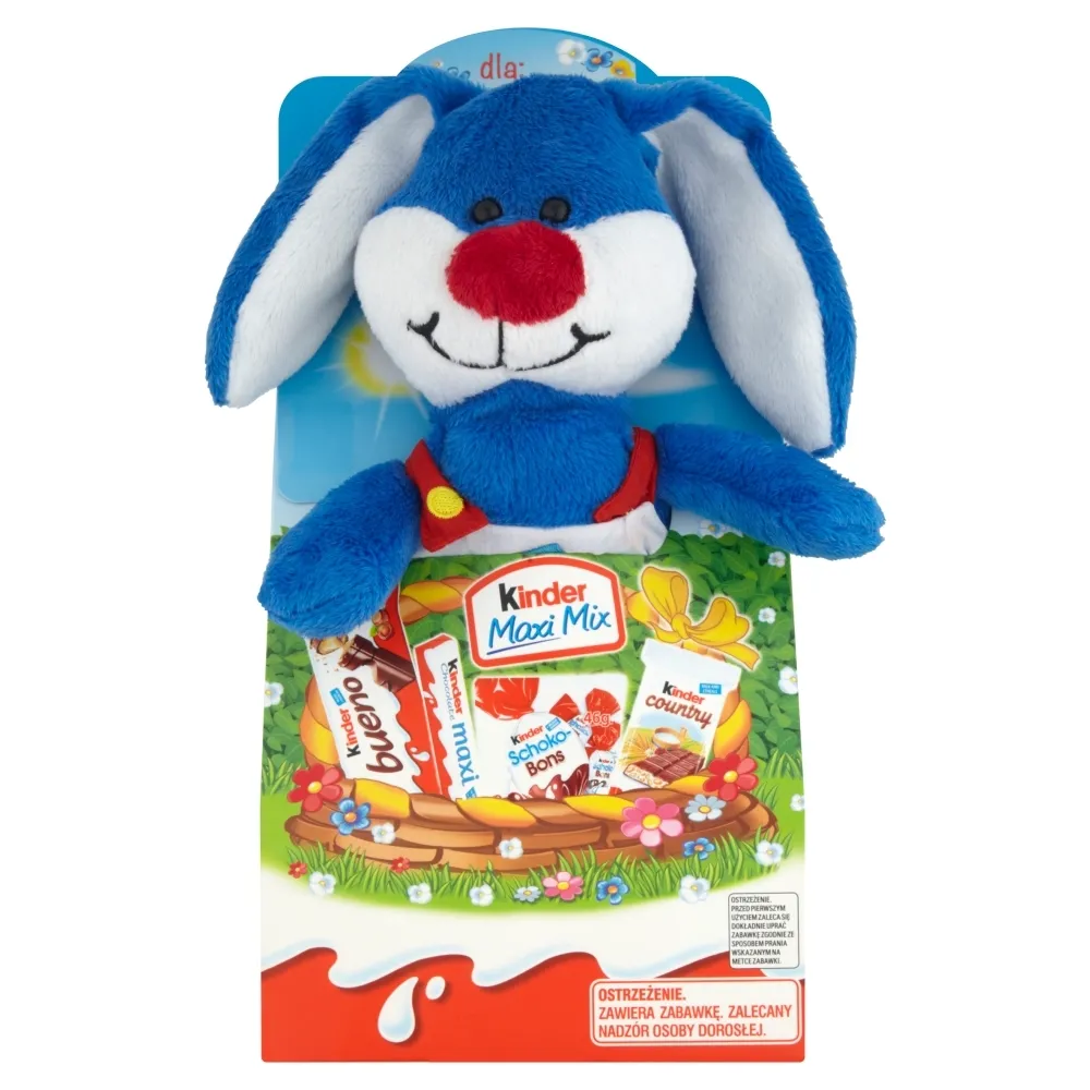 Kinder Maxi Mix Zestaw czekoladek z zabawką 133 g