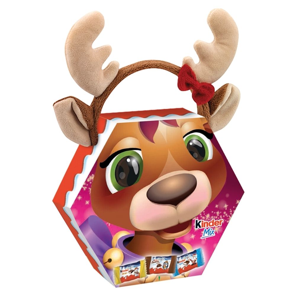 Kinder Maxi Mix Zestaw świąteczny czekoladek z zabawką