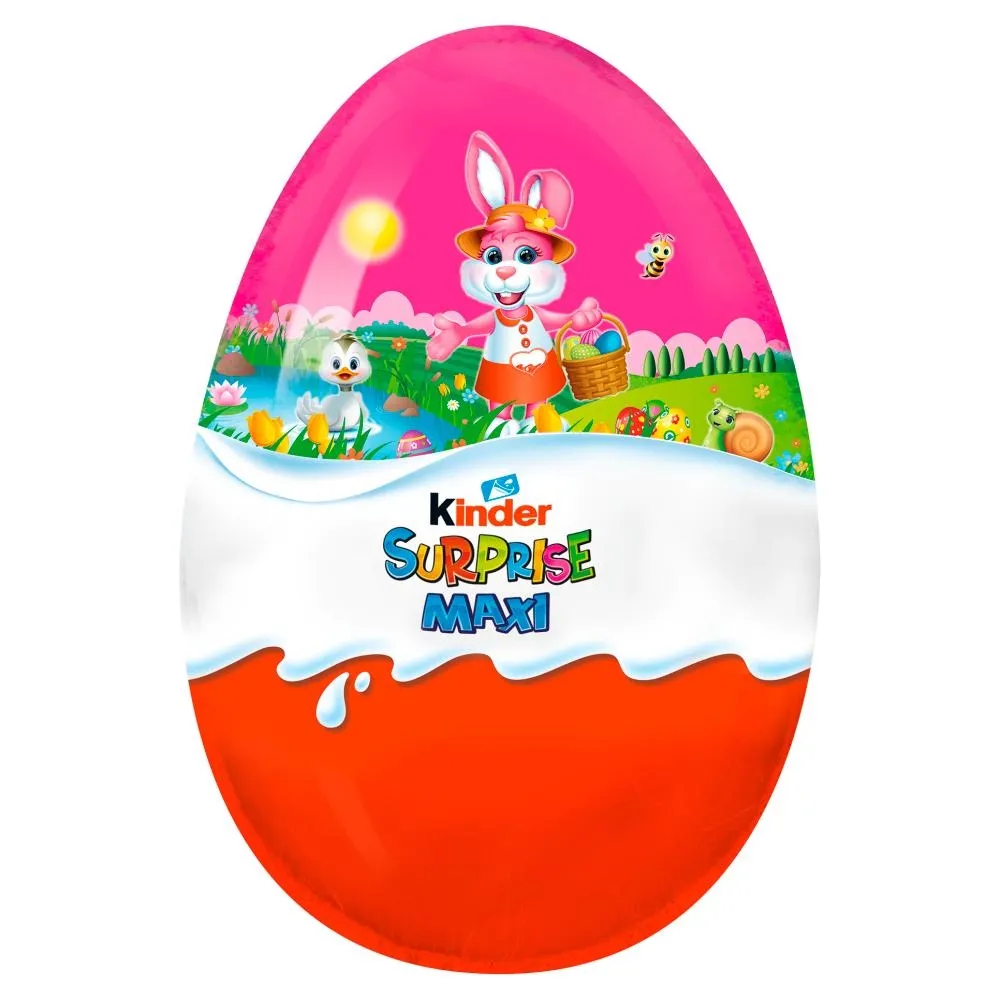 Kinder Maxi Pusta figurka z mlecznej czekolady z niespodzianką 220 g