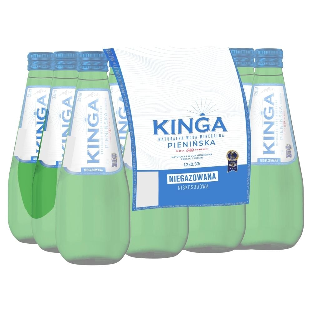 KINGA PIENIŃSKA Naturalna woda mineralna niegazowana niskosodowa 12 x 330 ml