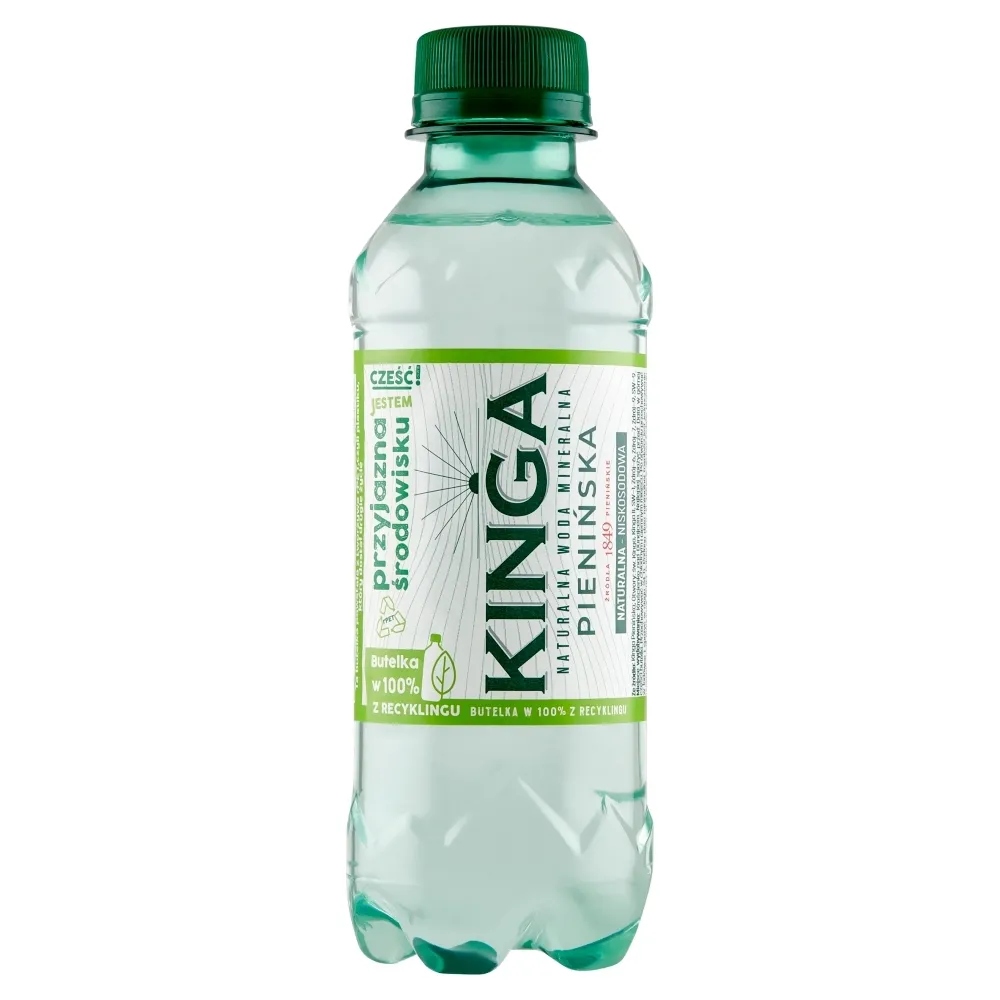 KINGA PIENIŃSKA Naturalna woda mineralna niskosodowa 222 ml