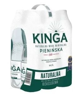 Kinga Pienińska Woda mineralna naturalna 6 x 1,5 L