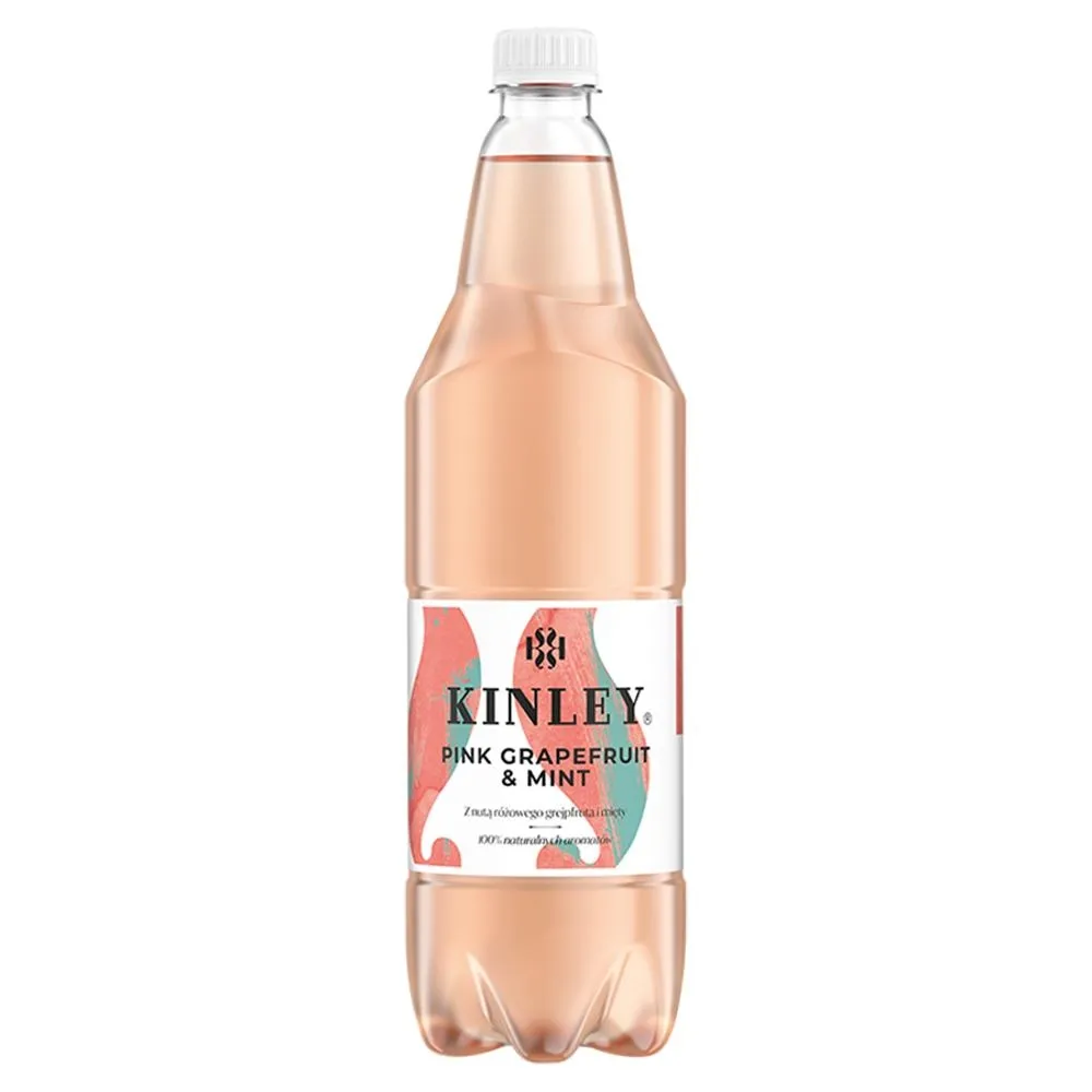 Kinley Pink Grapefruit & Mint Napój gazowany 1 l