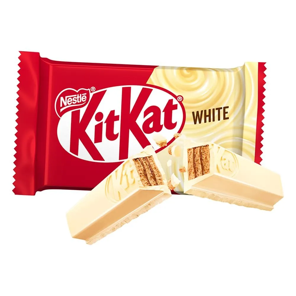 KitKat Paluszki waflowe pokryte białą polewą 41,5 g
