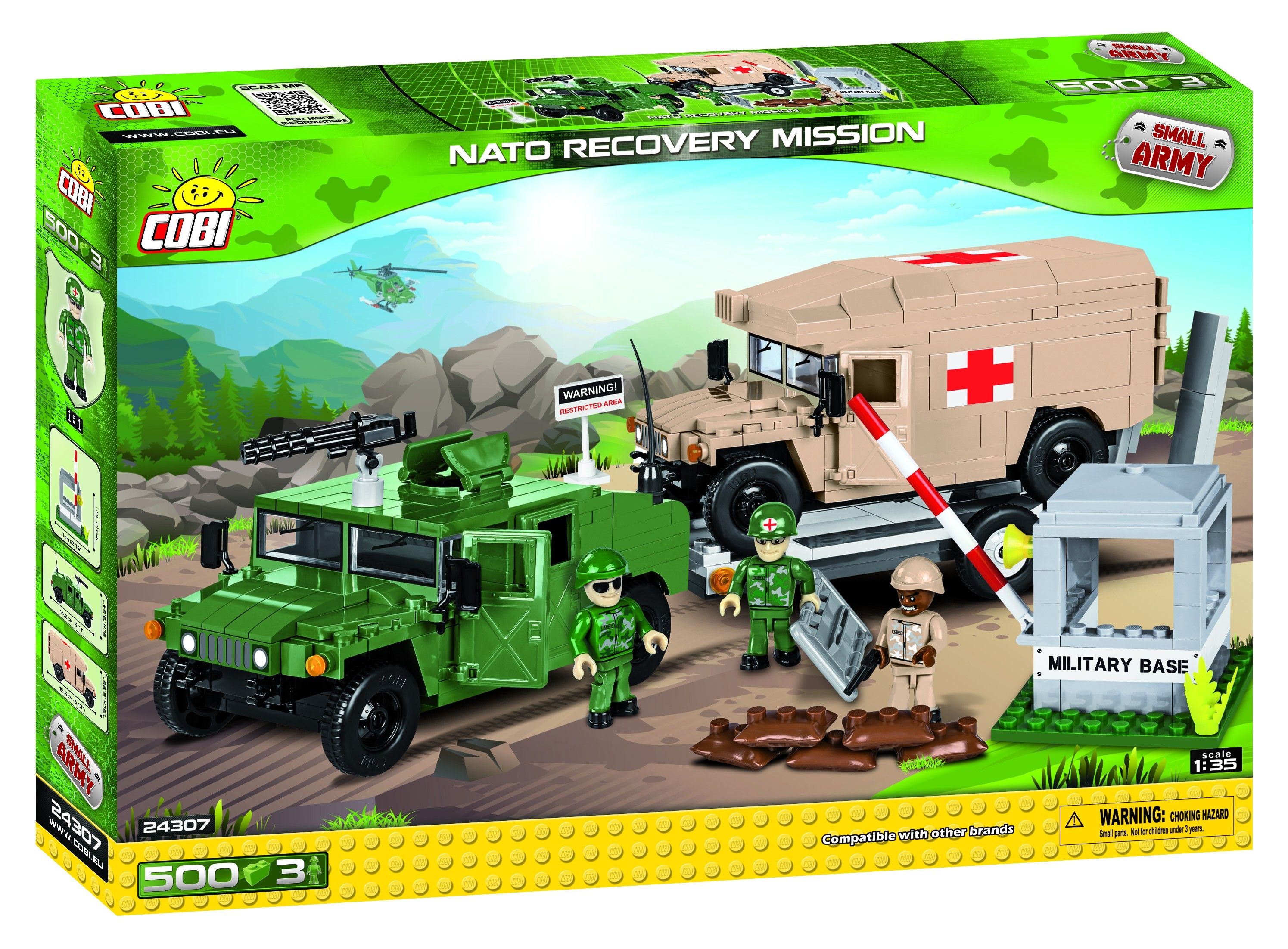 Klocki COBI NATO Recovery Mission COBI-24307