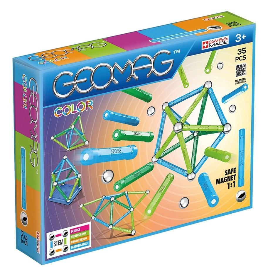 Klocki GEOMAG Color 35 elementów 261