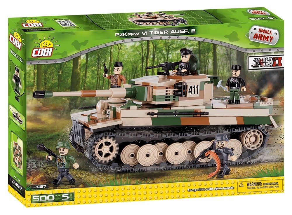 Klocki plastikowe COBI Tiger PzKpfw VI Ausf. E 2487