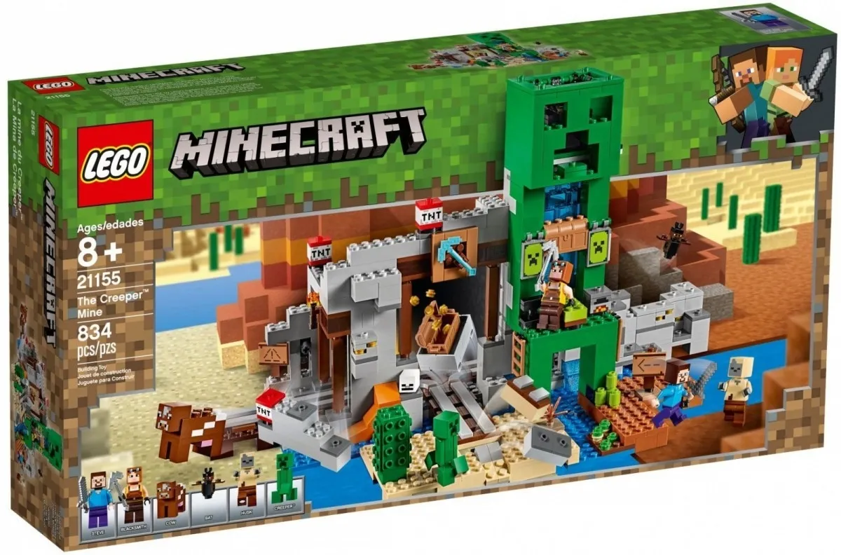 LEGO Minecraft Kopalnia Creeperów 21155