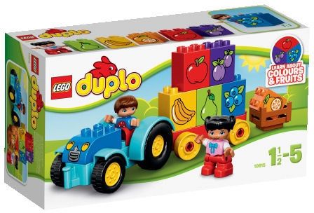 Klocki plastikowe LEGO Mój pierwszy traktor 10615