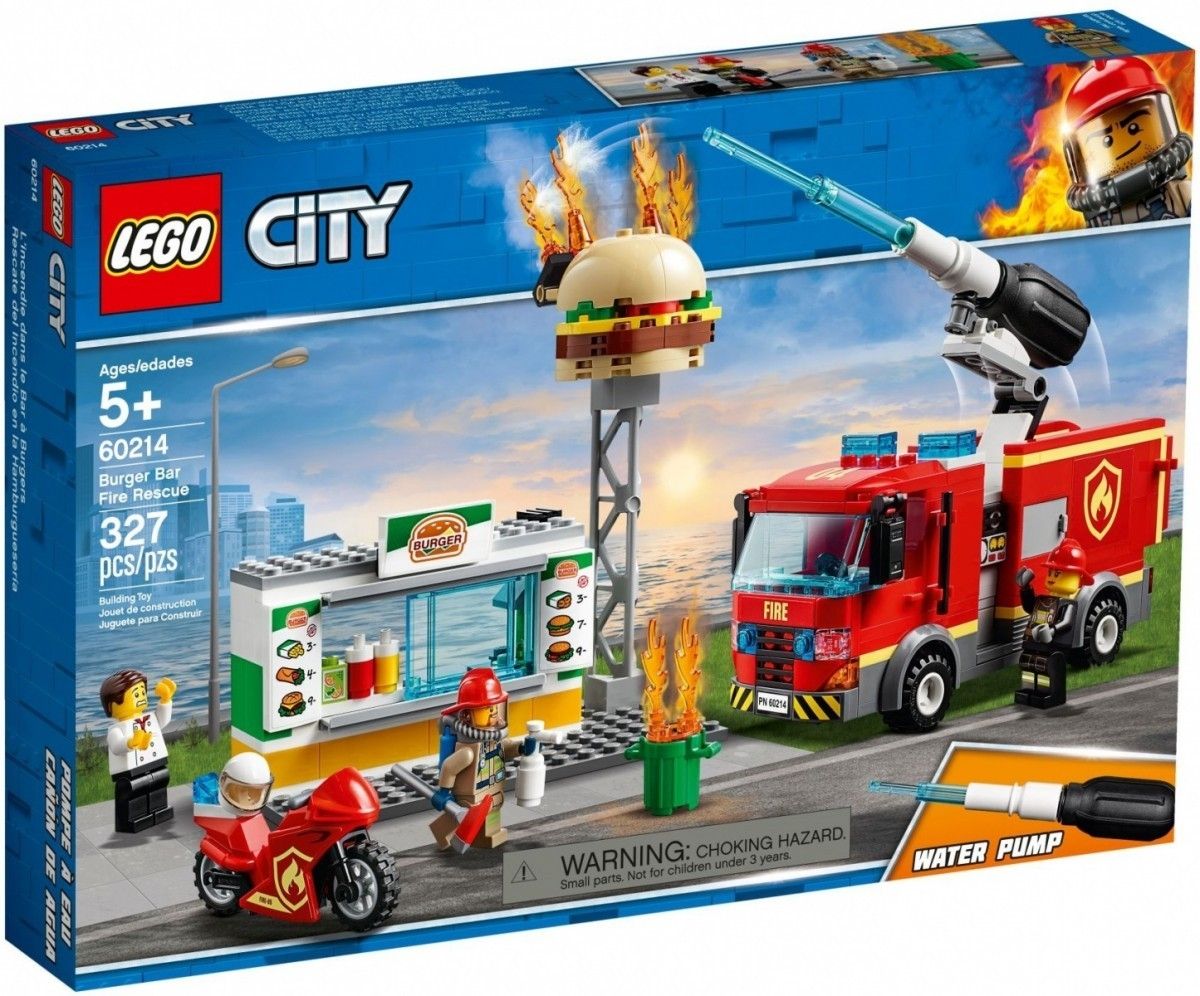LEGO CIty Na ratunek w płonącym barze 60214