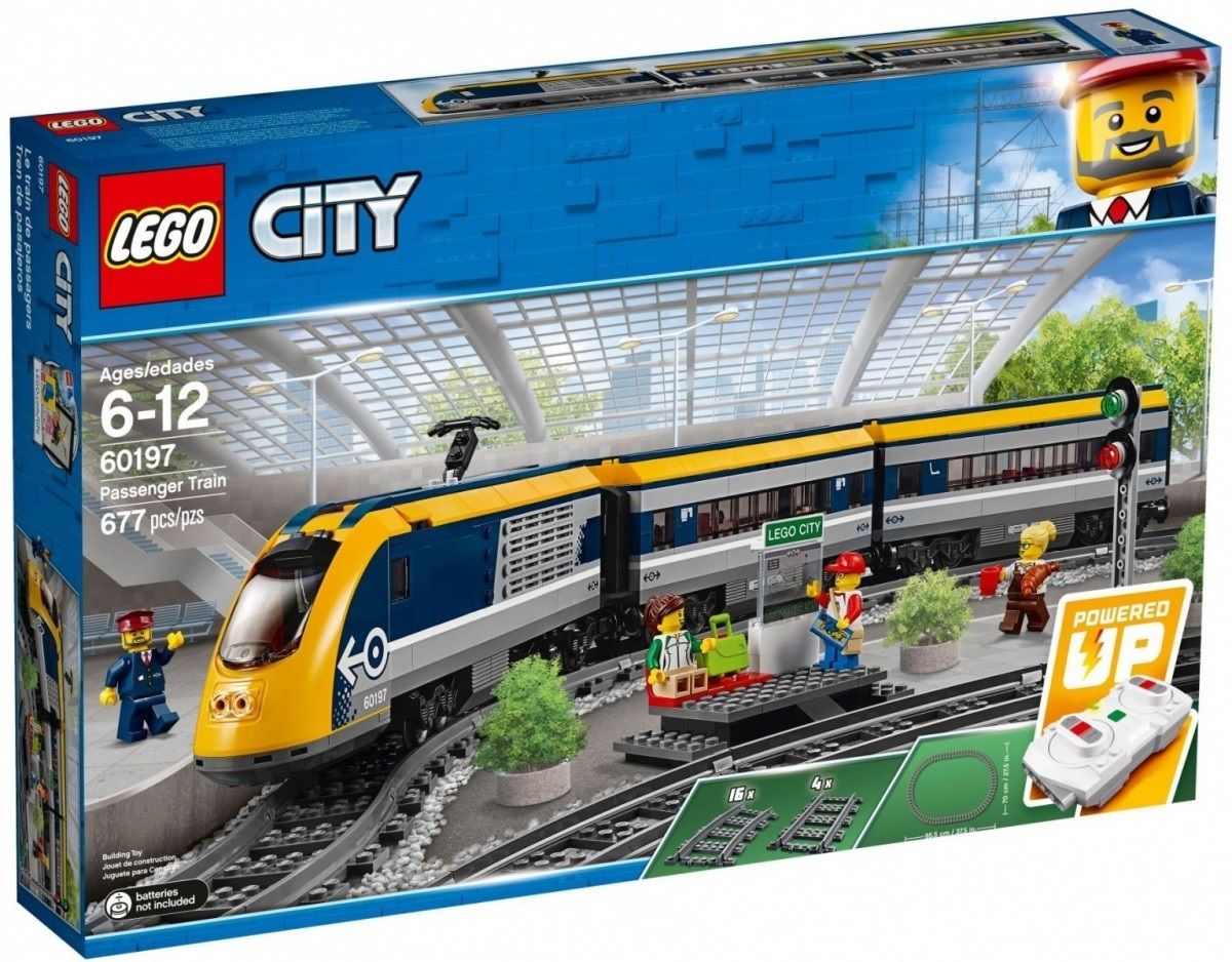 LEGO City Klocki Pociąg pasażerski 60197