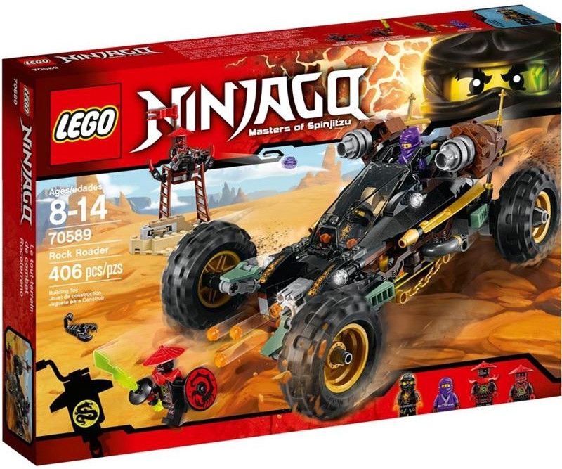 Klocki plastikowe LEGO Pogromca skał 70589
