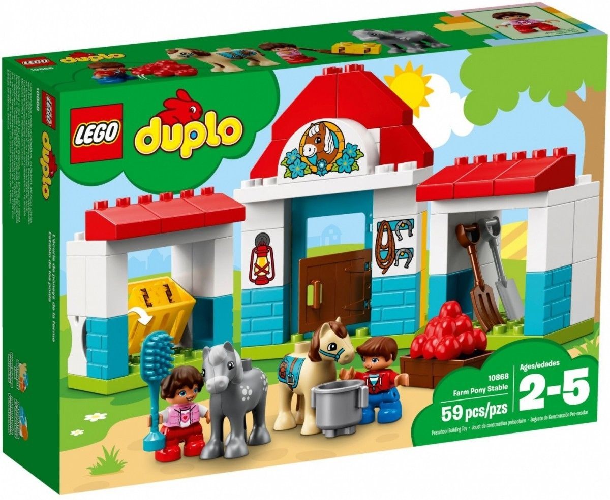 Klocki plastikowe LEGO Stajnia 10868