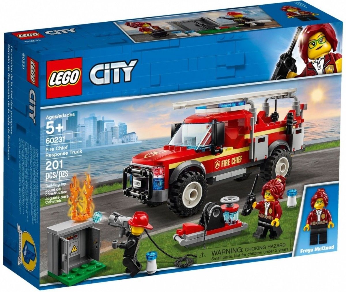 LEGO CityTerenówka komendantki straży pożarnej 60231