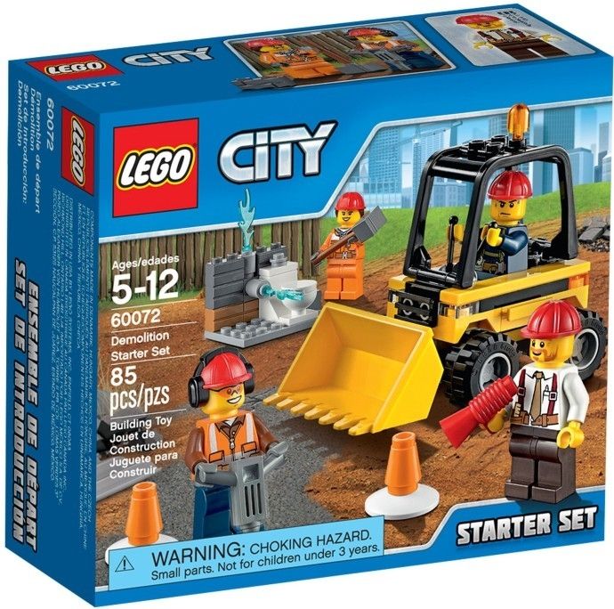 Klocki plastikowe LEGO Wyburzenie - Zestaw startowy 60072