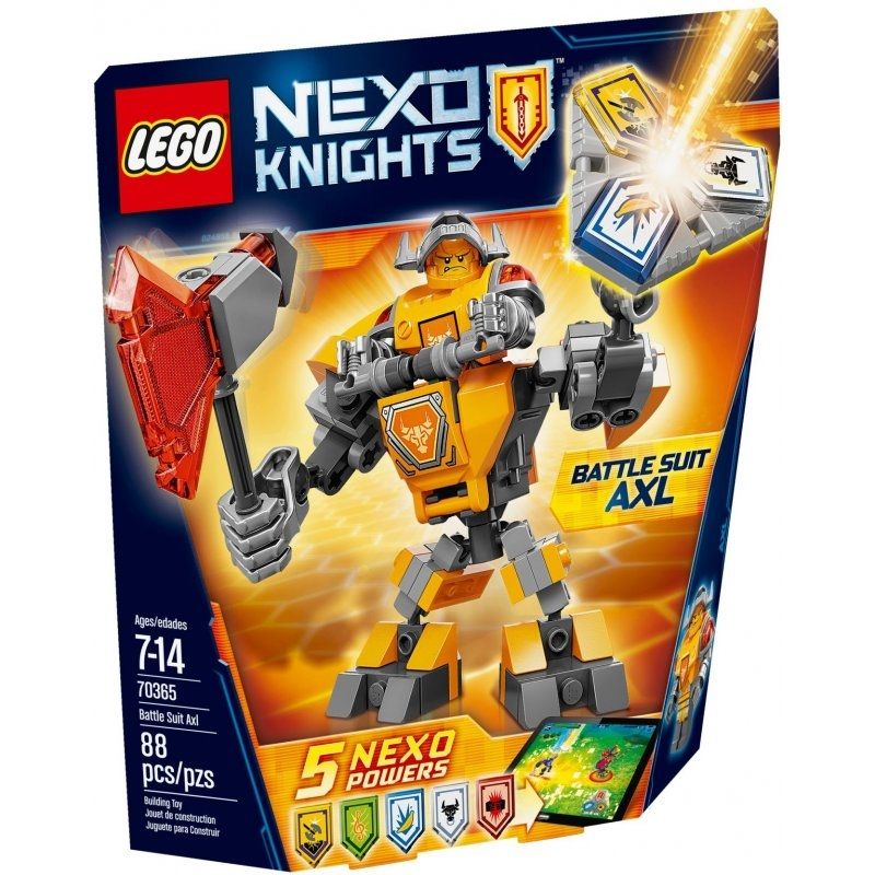 Klocki plastikowe LEGO Zbroja Axla 70365