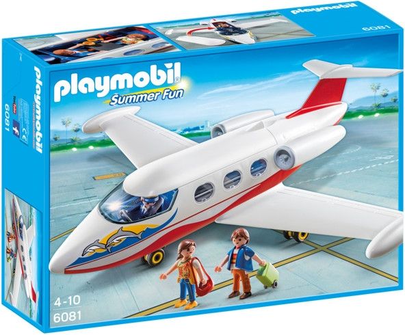 Klocki plastikowe PLAYMOBIL Samolot wakacyjny 6081