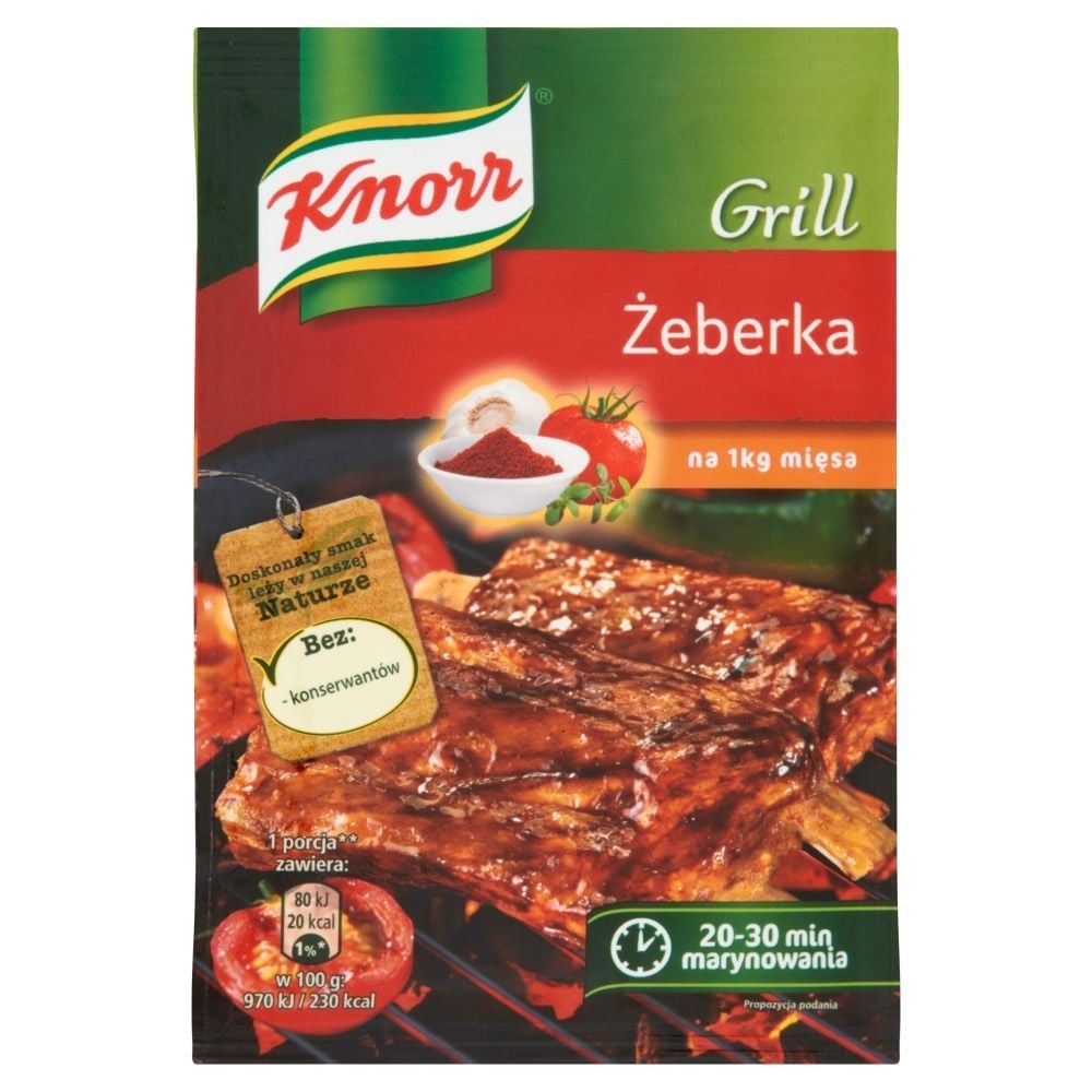 Knorr Grill Żeberka Przyprawa do grilla 40 g