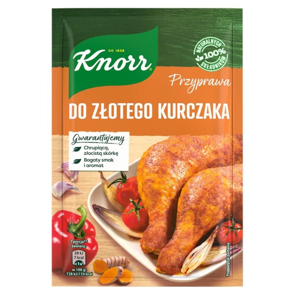 Knorr Przyprawa do złotego kurczaka 23 g