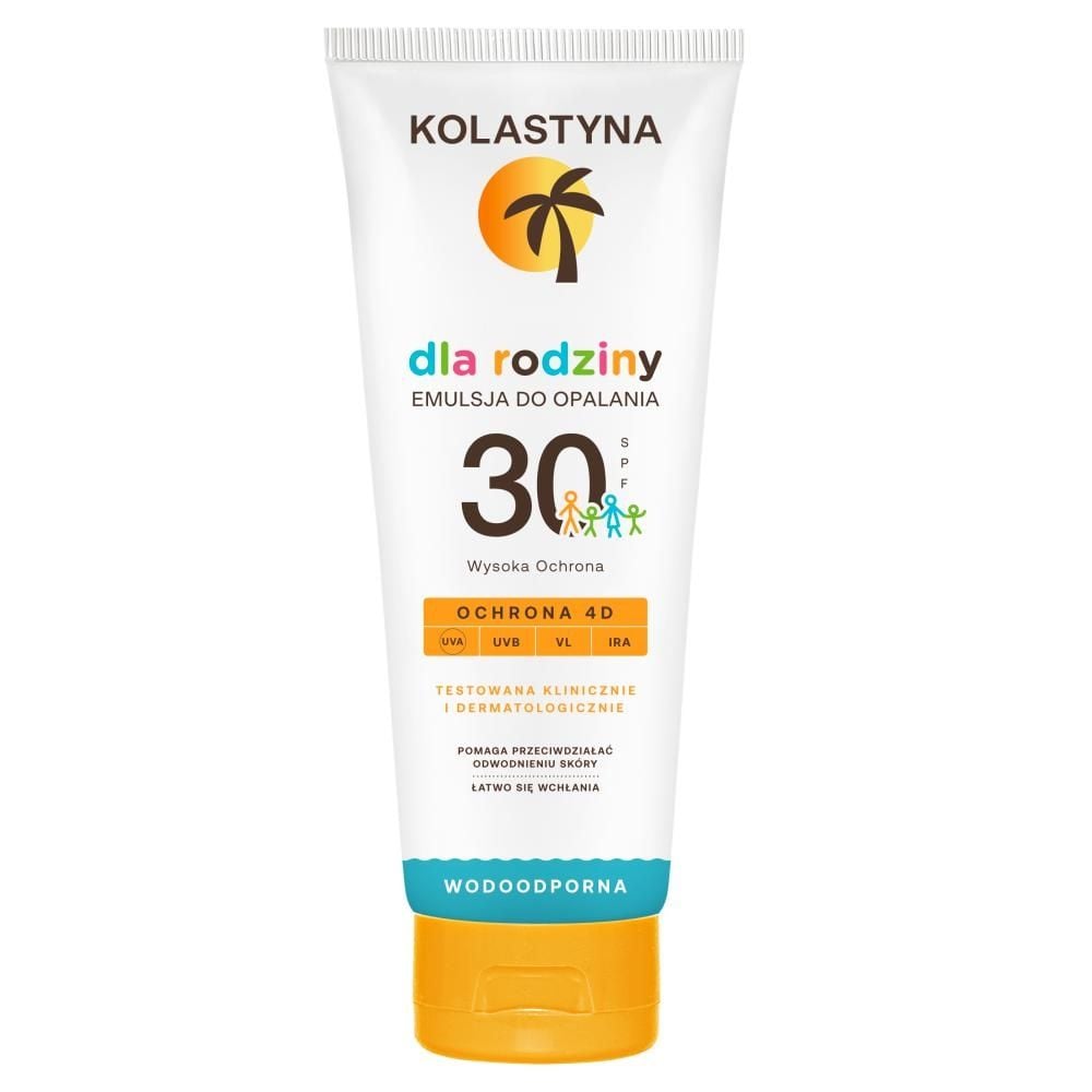 Kolastyna Emulsja do opalania dla rodziny SPF 30 250 ml