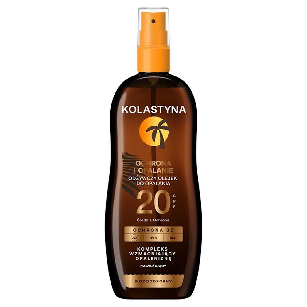 Kolastyna Odżywczy olejek do opalania SPF 20 150 ml