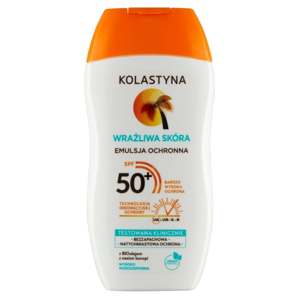 Kolastyna Wrażliwa Skóra Emulsja ochronna SPF 50+ 150 ml