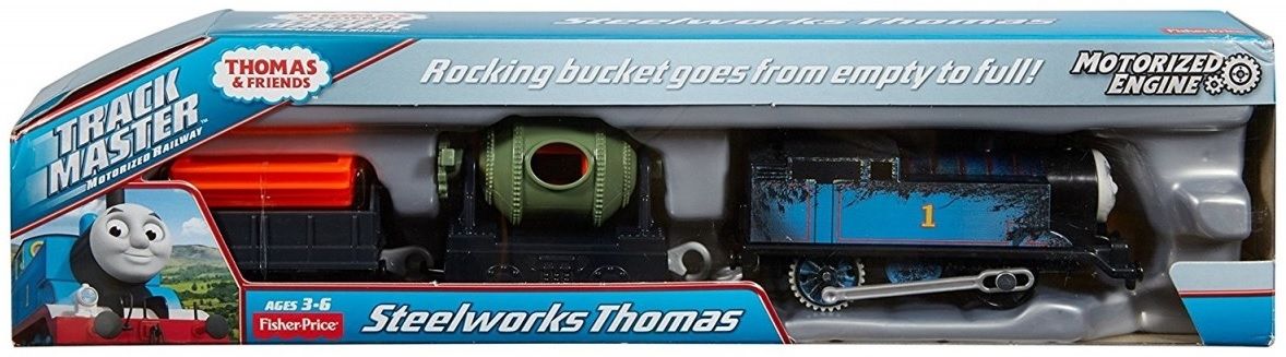 Kolejka FISHER PRICE Tomek i Przyjaciele filmowe lokomotywki BMK93/FBK20