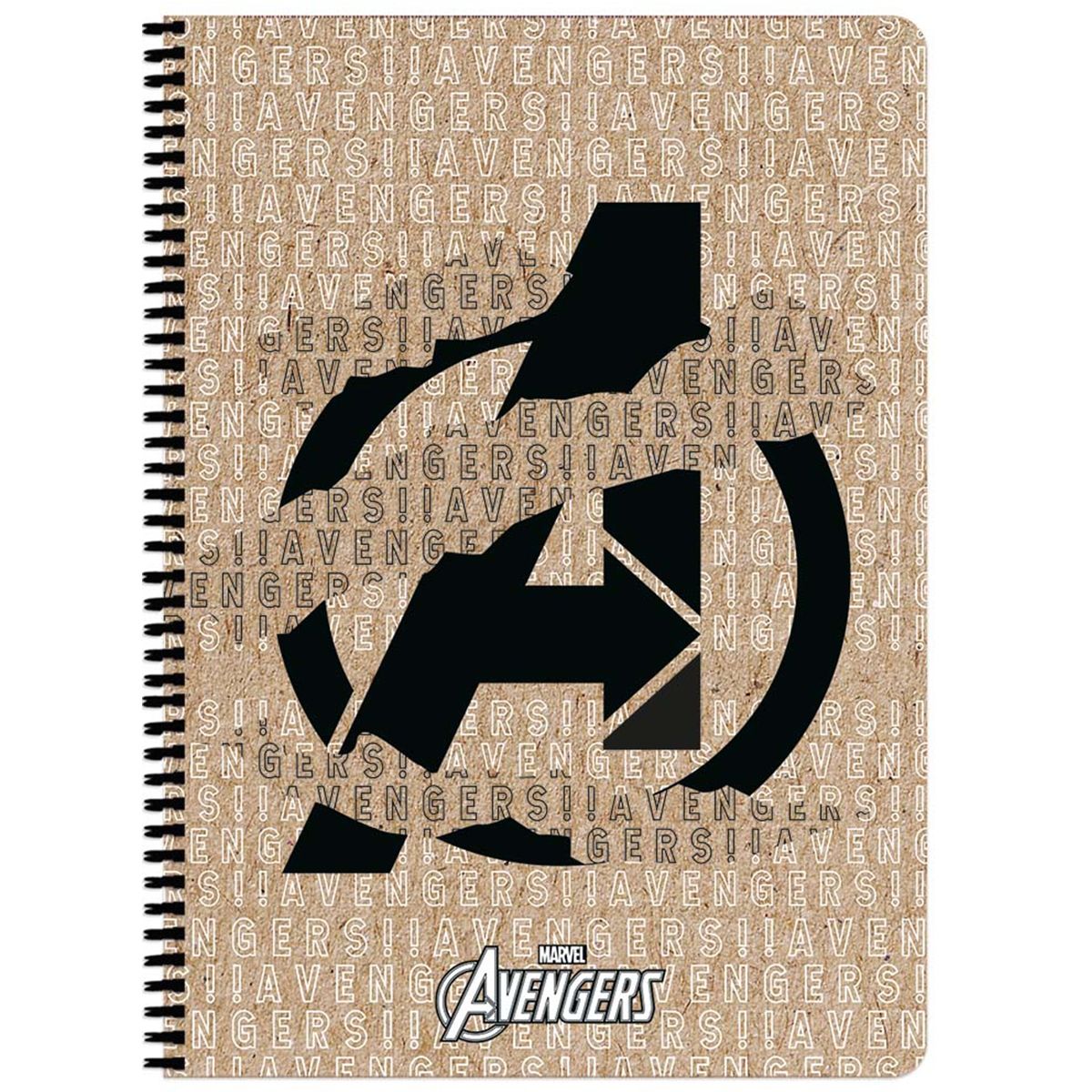 Beniamin Avengers Kołozeszyt w kratkę A4/80K
