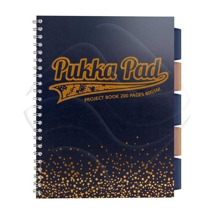 Kołozeszyt Pukka Pad Project Book Vogue B5 kratka Navy