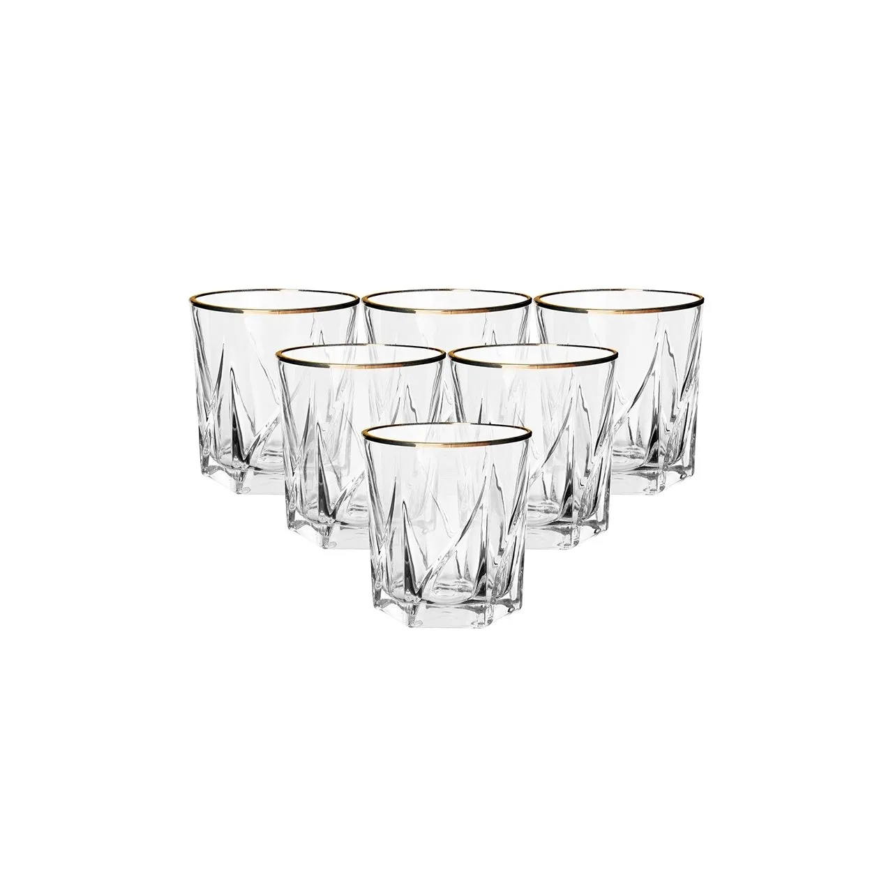 Komplet Szklanek Altom Jack Gold 6szt. 330 ml