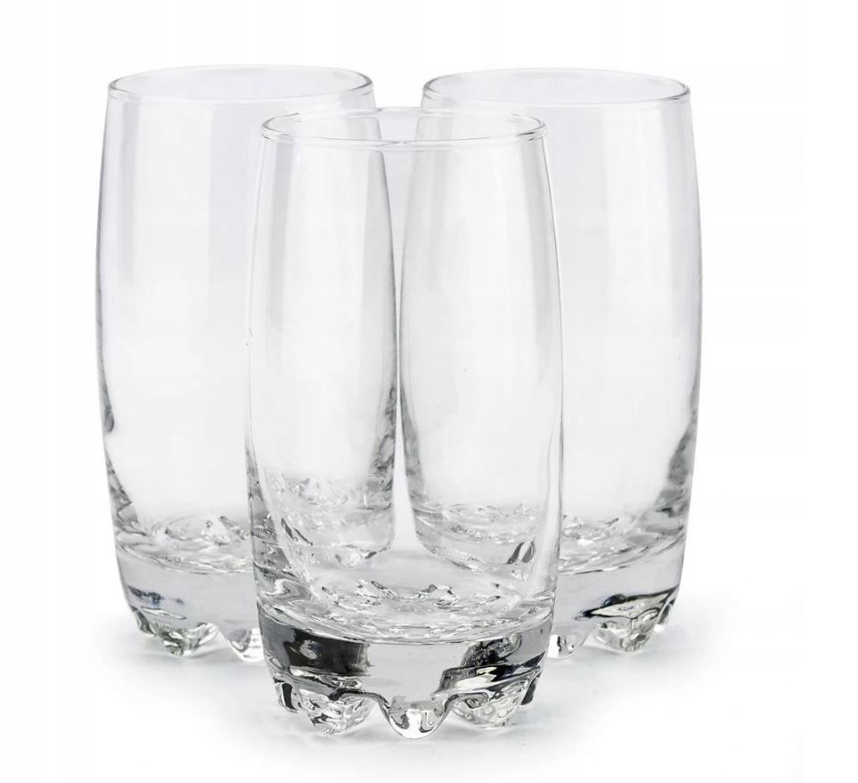 Komplet Szklanek Florentyna Galassia Long 420 ml 3 sztuki