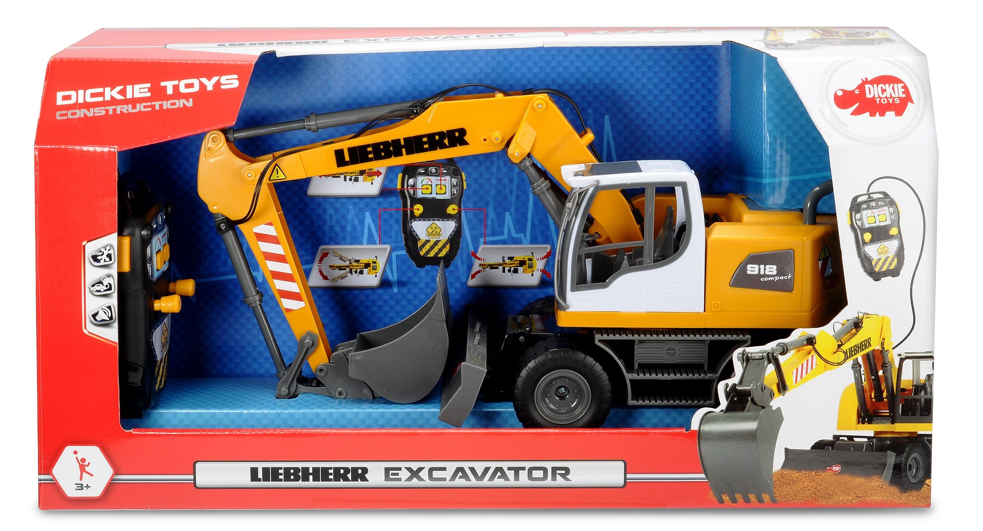 Koparka DICKIE TOYS Koparka Liebherr 53 cm 203728000